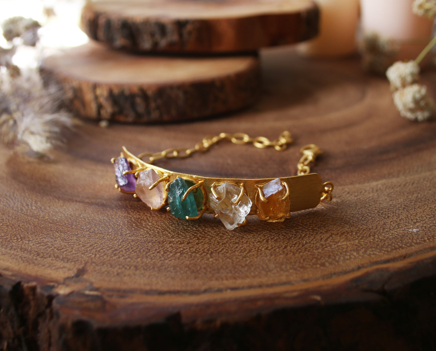 Multistone Bracelet - The Glam Harbor