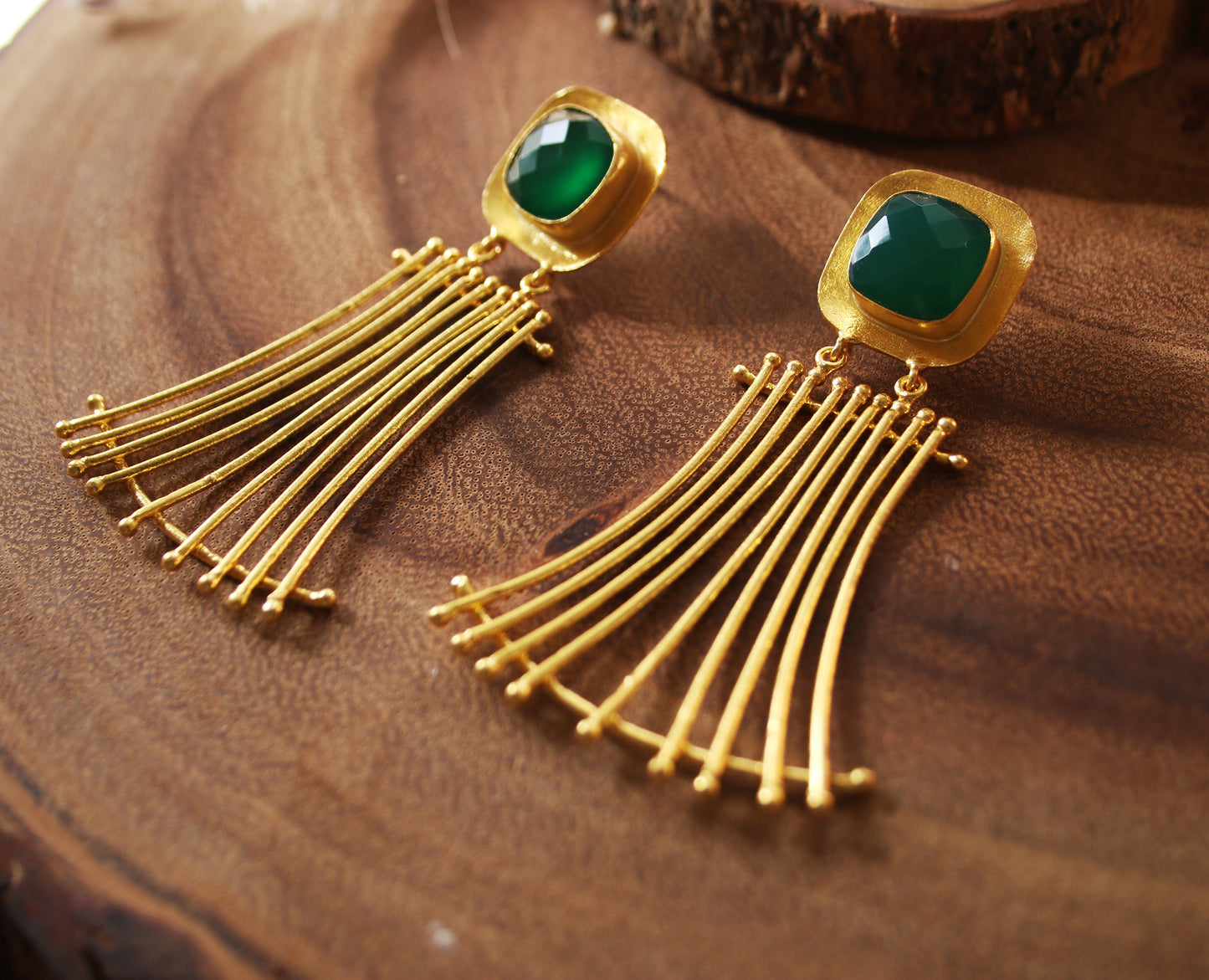 Moon cage Earrings - The Glam Harbor