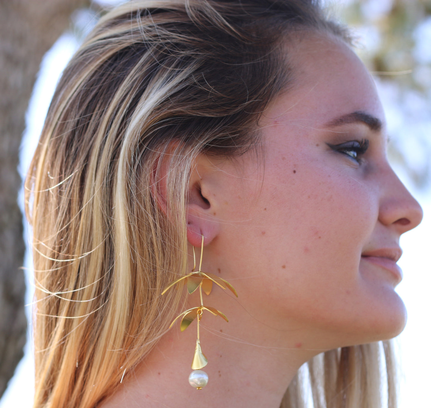 BOUGAINVILLEA  EARRINGS - The Glam Harbor