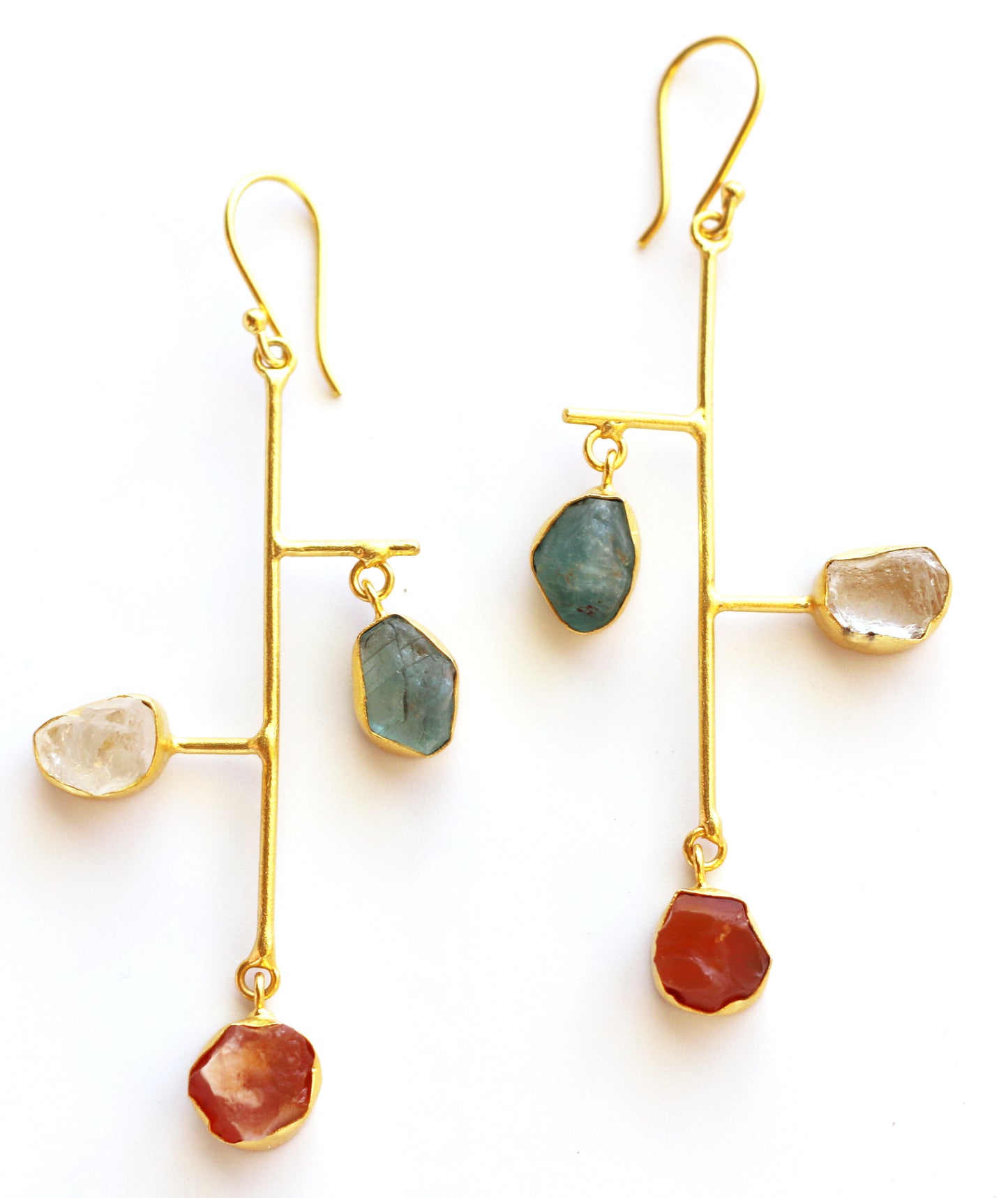 FIBER EARRINGS - The Glam Harbor