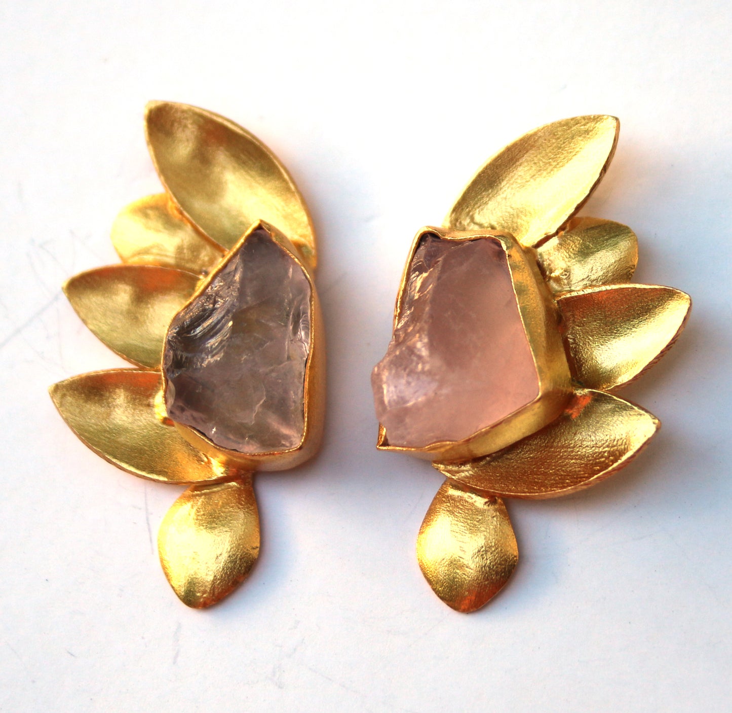 HALF BUTTERFLY EARRINGS - The Glam Harbor
