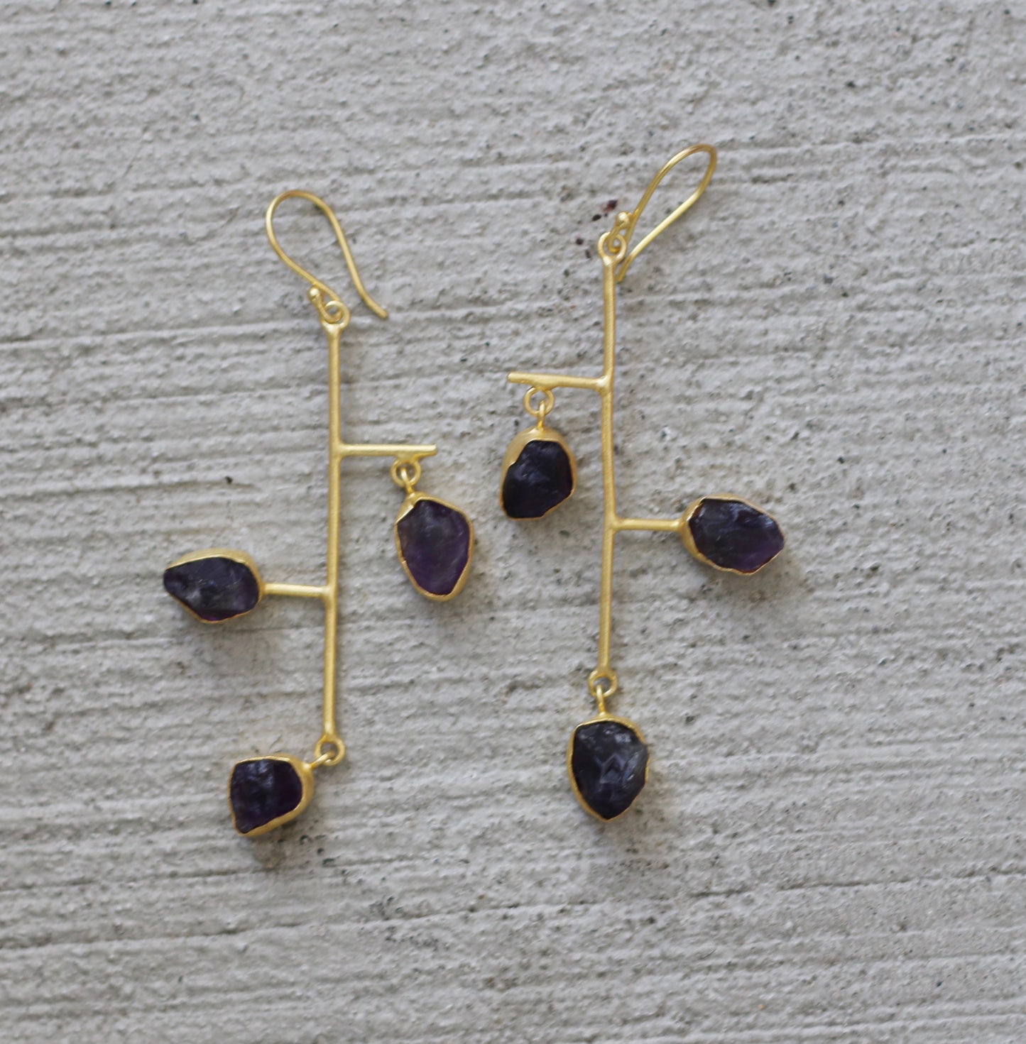 FIBER EARRINGS - The Glam Harbor