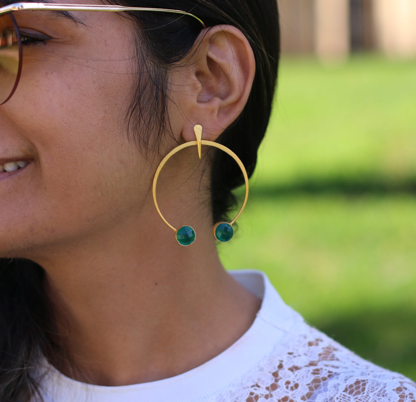 Tribal Folk earrings - The Glam Harbor