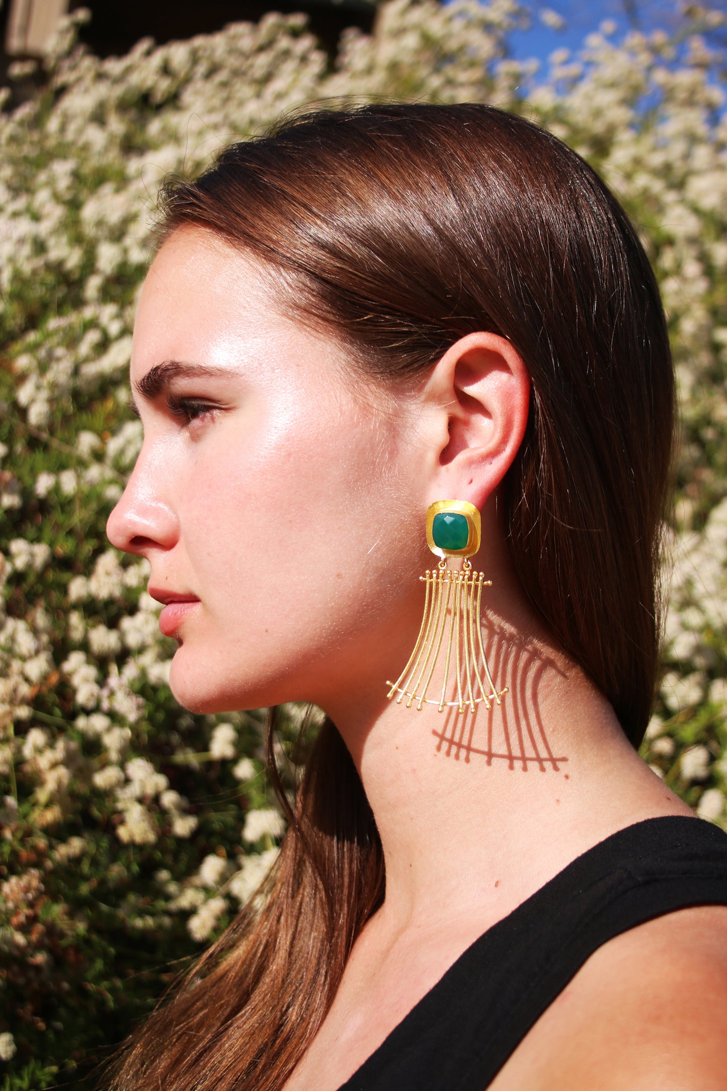 Moon cage Earrings - The Glam Harbor
